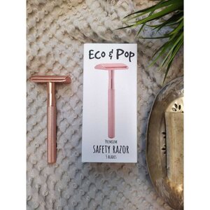 Eco & Pop Safety Razor - CHOOSE COLOUR