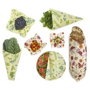 Bee`s Wrap Vegaaninen ruokakääre Variety pack 7 kpl/pkt