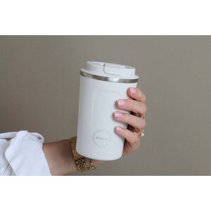 Aya&Ida Cup2Go termosmuki 380 ml, winter white