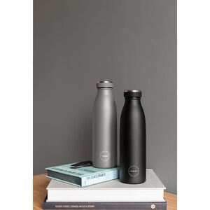 Aya&Ida Juomapullo 500 ml, dark grey