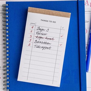 Bookbinders Design To do list 158x90 mm - VALITSE VÄRI
