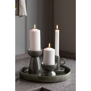 Storefactory Ekliden ceramic tray/plate 31 x 31 x 3 cm - CHOOSE COLOUR