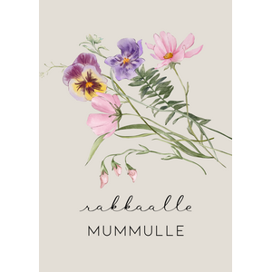 Rakkaalle mummulle kortti