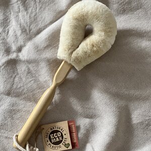 Eco Max Princess dry body brush, jute