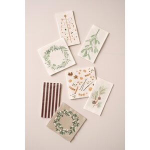 Ib Laursen Snowberry wreath napkin 20 pcs 33 x 33 cm