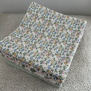 Ib Laursen Silje kitchen towel 50 x 70 cm, rose/pale blue/green