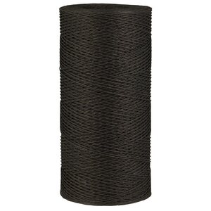 Ib Laursen Ohut paperinaru, musta (metreittäin)