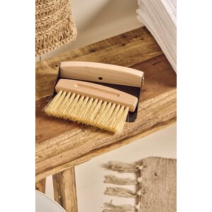 Ib Laursen Table brush set, beech/black