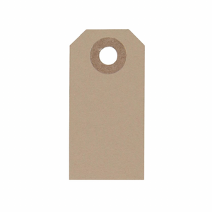 Ib Laursen Pakettikortti 6 x 3 cm, kraft