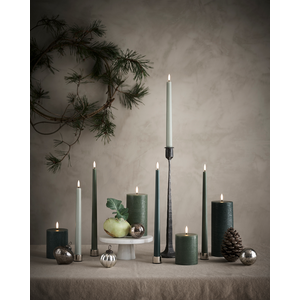 Uyuni Led-kruunukynttilä 25,5 cm 2 kpl/pkt, dusty green