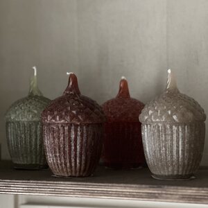 Affari Acorn candle - CHOOSE COLOUR
