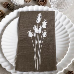 Storefactory Vippa napkins 16 pcs, brown
