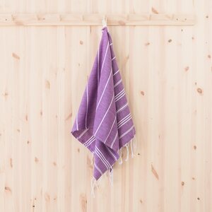 Lina Ranta hamam hand towel 45 x 90 cm, violet