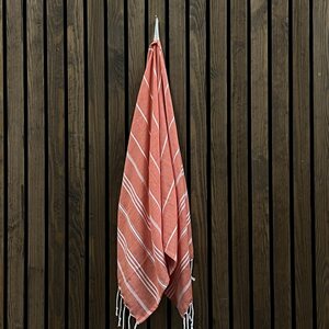 Lina Ranta hamam hand towel 45 x 90 cm, orange