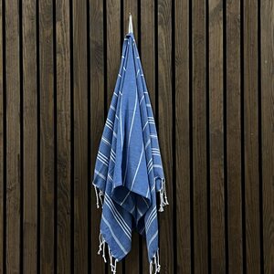 Lina Ranta hamam hand towel 45 x 90 cm, sachs blue