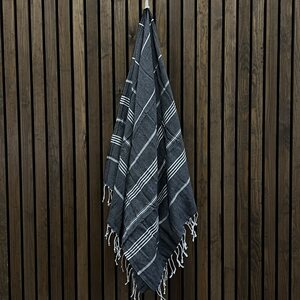 Lina Ranta hamam smart size 70 x 140 cm, black
