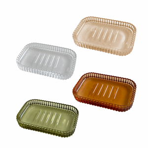 Sköna Ting Glass soap dish 13.5 x 9 cm - CHOOSE COLOUR