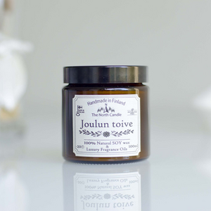 The North Candle Tuoksukynttilä joulun toive 100ml