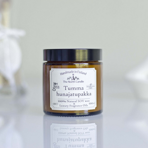 The North Candle Tuoksukynttilä tumma hunajatupakka 100ml