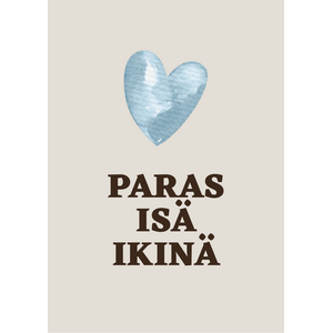 Paras isä ikinä isänpäiväkortti