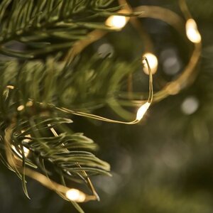Ib Laursen Wire string lights with 20 LED lights, outdoor