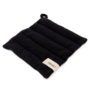 Ernst Pot holder 23 x 25 cm, Black