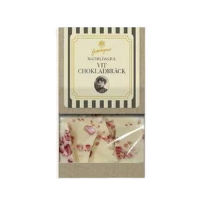 Sockerbageriet Mathildan valkosuklaa piparminttumuruilla 80 g