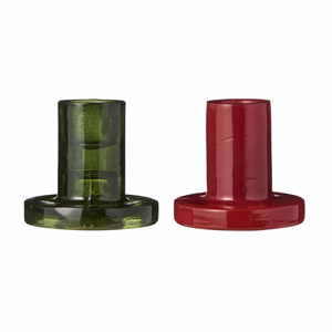 Ib Laursen Lasinen kynttilänjalka kruunukynttilälle - VALITSE VÄRI