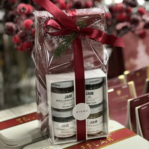 Lahjapakkaus minihillot ja servetit