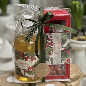 Lahjapakkaus Sköna Ting toffee ja saippua