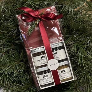 Lahjapakkaus minihillot ja servetit