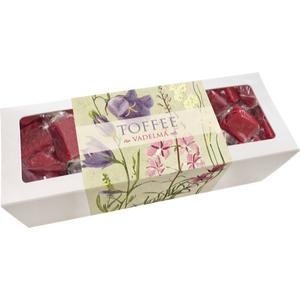 Sköna Ting toffee 200 g, vadelma (kesäkukat)