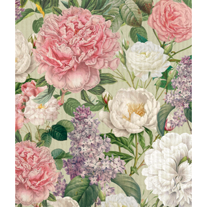 Sköna Ting Tiskirätti pionit, ruusut ja syreenit