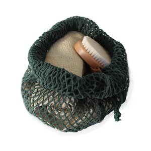 The Organic Company Net bag large 40x30x12 cm, dark green