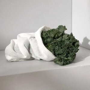 The Organic Company L kestopussi 30 x 40 cm, luonnonvalkoinen