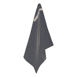 The Organic Company pyyhe 35 x 60 cm, dark blue stone