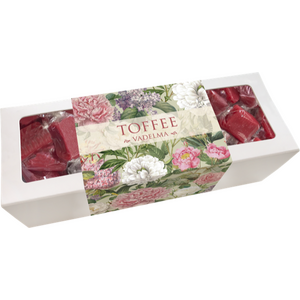 Sköna Ting toffee 200 g, vadelma (pionit & ruusut)