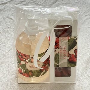 Sköna Ting lahjapakkaus toffee ja saippua (mansikat)