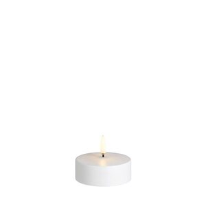 Uyuni Led-ulkotuikkukynttilä MEGA 7 x 3 cm, valkoinen