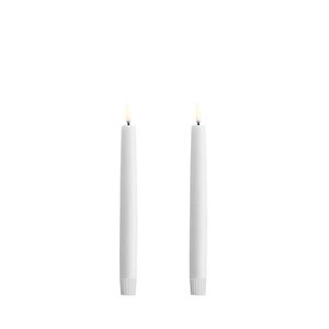 Uyuni Led-kruunukynttilä 2,3 x 20 cm 2 kpl/pkt, valkoinen