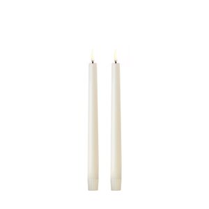 Uyuni Led-kruunukynttilä 2,3 x 25 cm 2 kpl/pkt, vanilla