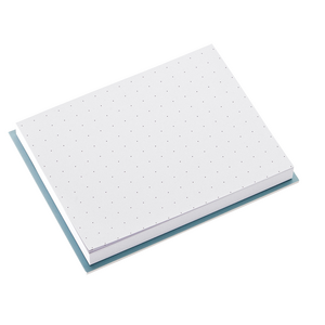 Bookbinders Design Muistilaput tarralla harmaat pisteet, Dusty green