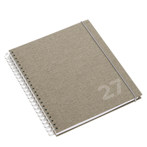 Bookbinders Design Kalenteri 170 × 200 mm spiraali 2027 - VALITSE VÄRI
