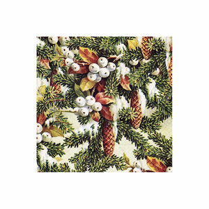 Sköna Ting Jouluhavut servetit 33 × 33 cm, 20 kpl