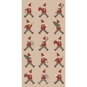 Ib Laursen Santa`s helpers march jouluservetit 40 × 40 cm – 16 kpl