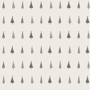 Ib Laursen Green Christmas Trees Gift Wrapping Paper 52.5 cm × 5 m