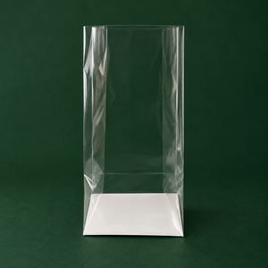 Sellofaanipussi tasapohjalla 18 × 11 × 36 cm