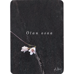 Rilla Tervonen Osanotto kortti 10 x 15 cm