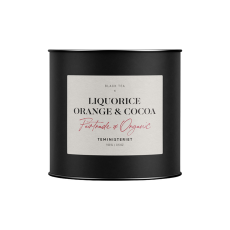 Teministeriet Fairtrade Liquorice Orange & Cocoa Organic teesekoitus 100 g