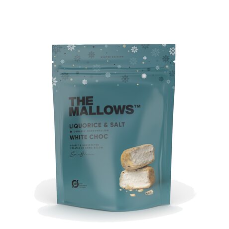 The Mallows Vaahtokarkki winter licuorice & salt 90 g